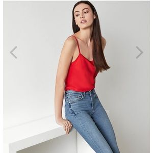 Valentine’s Day❤️BCBGMaxAzria Red Satin Cami